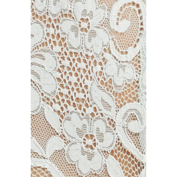 NWT We Are HAH Comin' In HAHt Lace Bodysuit - Something Blue - Picture 7 of 8